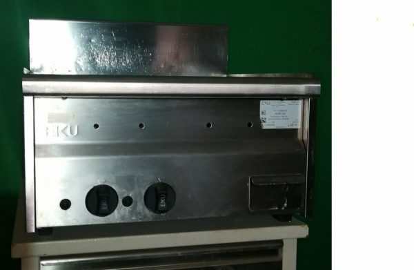 Gas Grillplatte Fa. EKU HGRG-60, hart verchromt