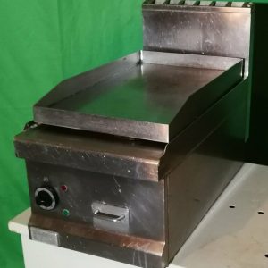 Elektrogrillplatte hartverchromt, Fa. Emmepie, gebraucht
