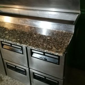 Anrichtetisch gekühlt, K160PZ, Fa. Sagi, gebraucht