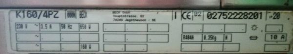 Anrichtetisch gekühlt, K160PZ, Fa. Sagi, gebraucht – Bild 3