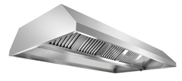Gastro Zentral Deckenhaube, Fa. Metaltechnica, neu